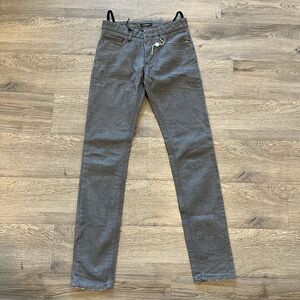 CoSTUME NATIONAL Men's Pants Waist 28 Length 33 Grey Denim Jeans Made In Italy